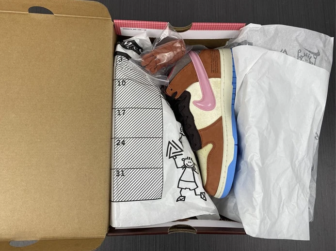 9834 Nike Dunk Mid Social Status Free Lunch Chocolate Milk DJ1173- NewStyle 1937