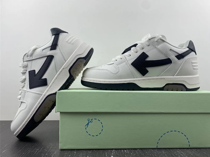 9953 OFF-WHITE Out Of Office OOO 30 MM Low Tops Black White Blue OMIA189C99LEA Popular 1430