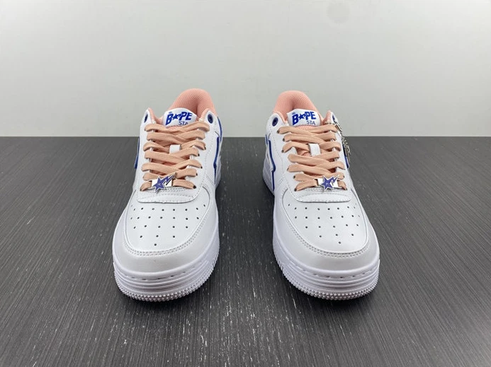 A Bathing Ape Bape Sta BAPY White Pink GoAnywhere 2801