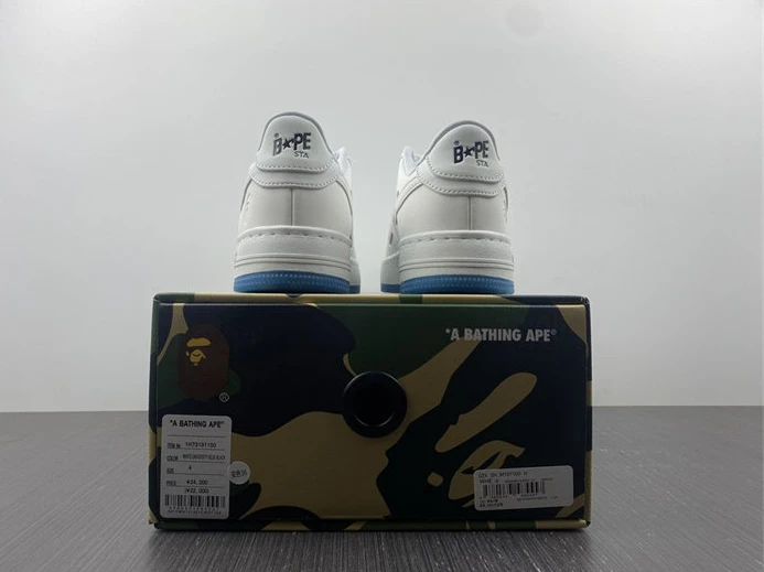 A Bathing Ape Bape Sta white NewStyle 2795