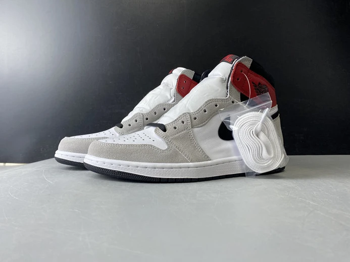 Affordable 1041 Jordan1 Retro Light Smoke Grey 555088- 498