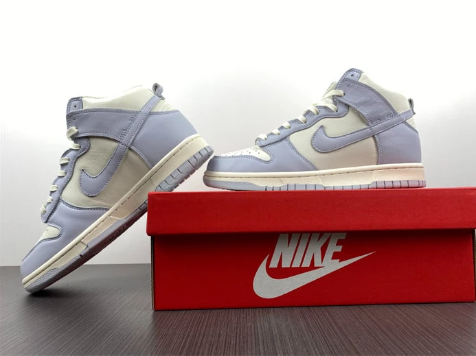 Affordable 1627 Nike Dunk High Sail Football Grey DD1869- 2007