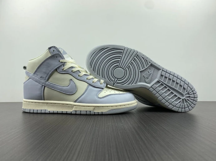 Affordable 1627 Nike Dunk High Sail Football Grey DD1869- 2007