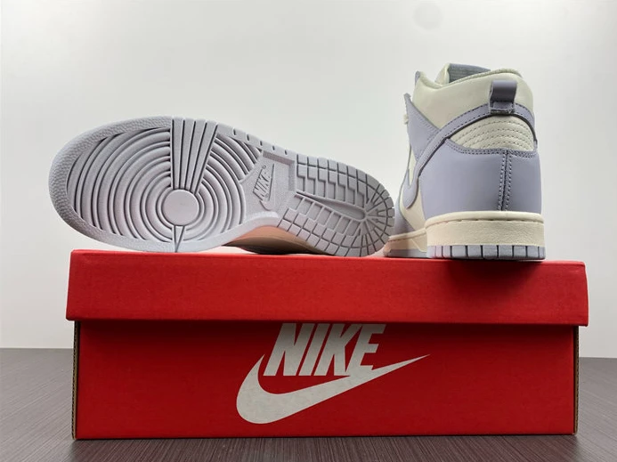 Affordable 1627 Nike Dunk High Sail Football Grey DD1869- 2007