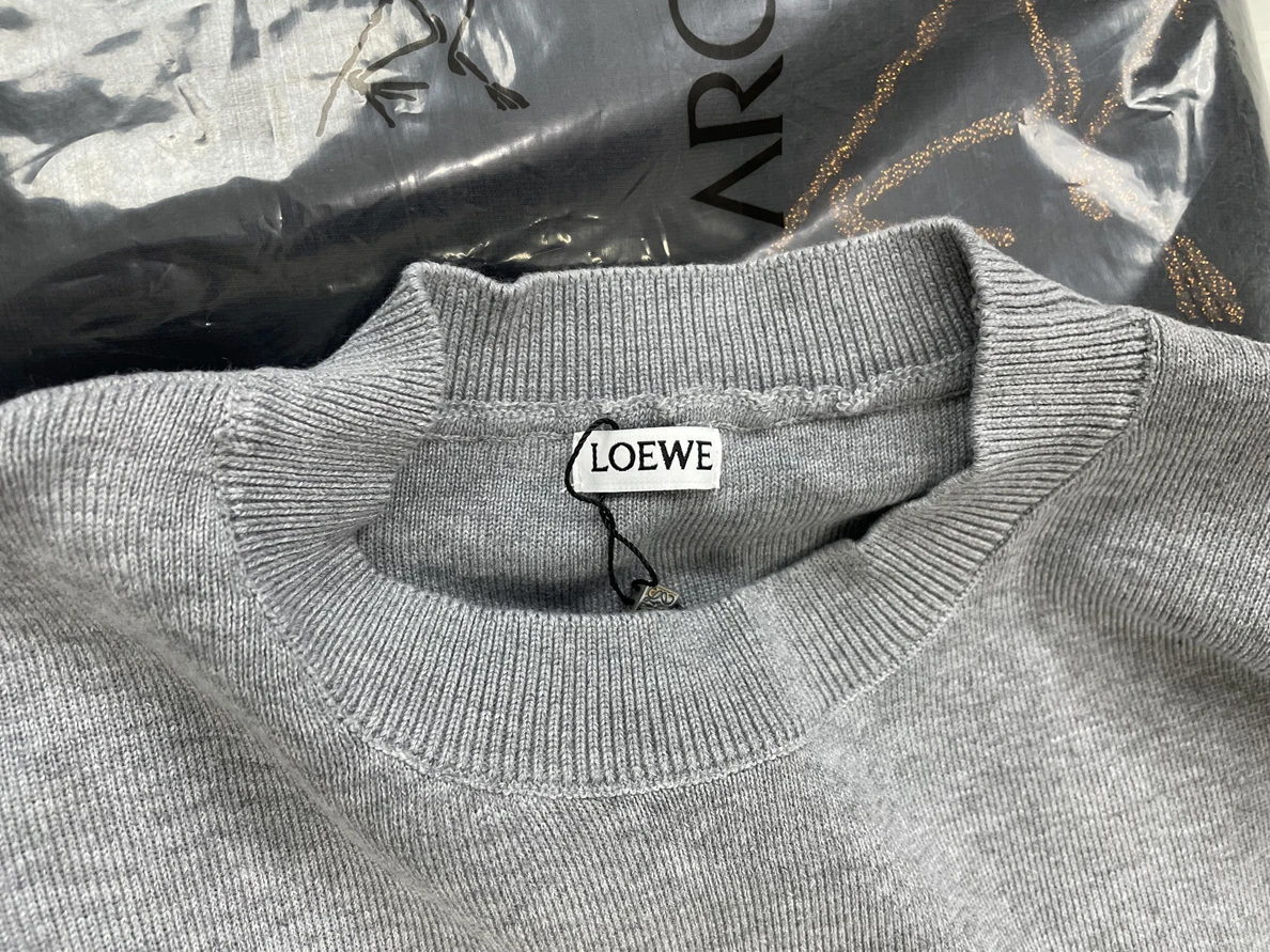 Affordable 2073 Loewe Embossed Grey Weater 50