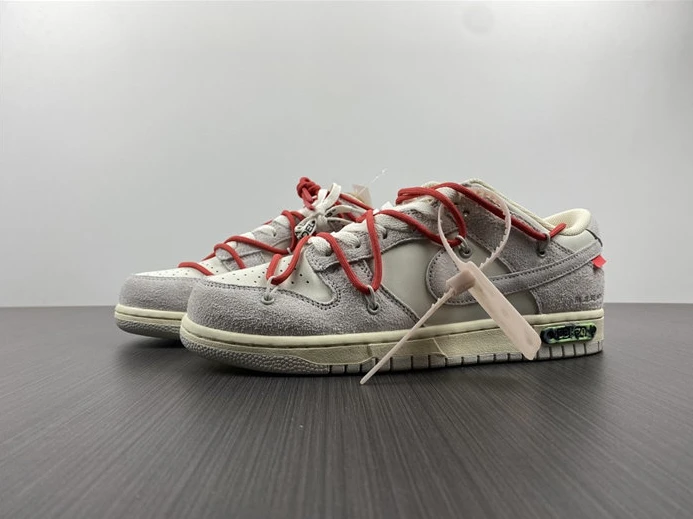 Affordable 2995 Nike Dunk Low Off-White Lot 33 DJ0950- 1954
