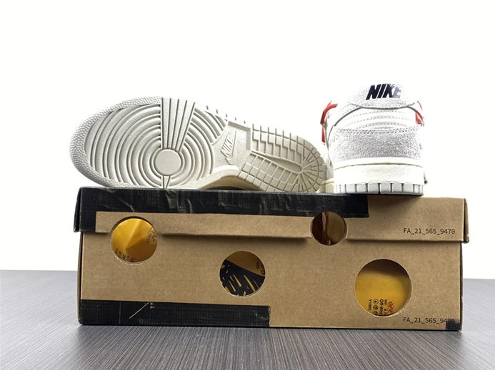 Affordable 2995 Nike Dunk Low Off-White Lot 33 DJ0950- 1954