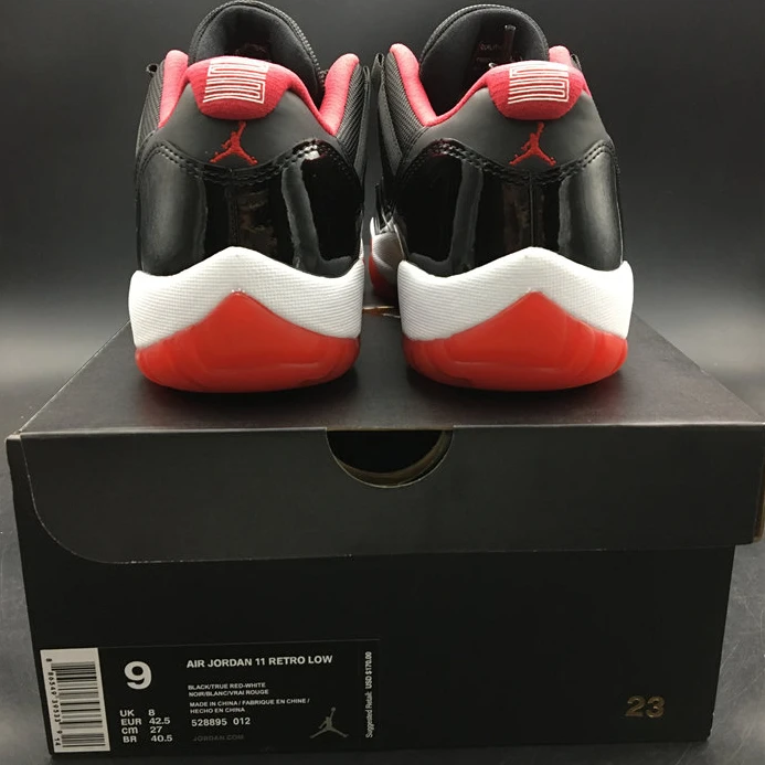 Affordable 3991 Jordan 11 Retro Low Bred 528895- 1083
