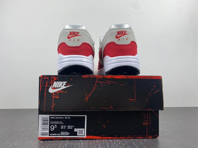 Affordable 8055 Nike Air Max 1 '86 OG Big Bubble Sport Red DQ3989- 2541