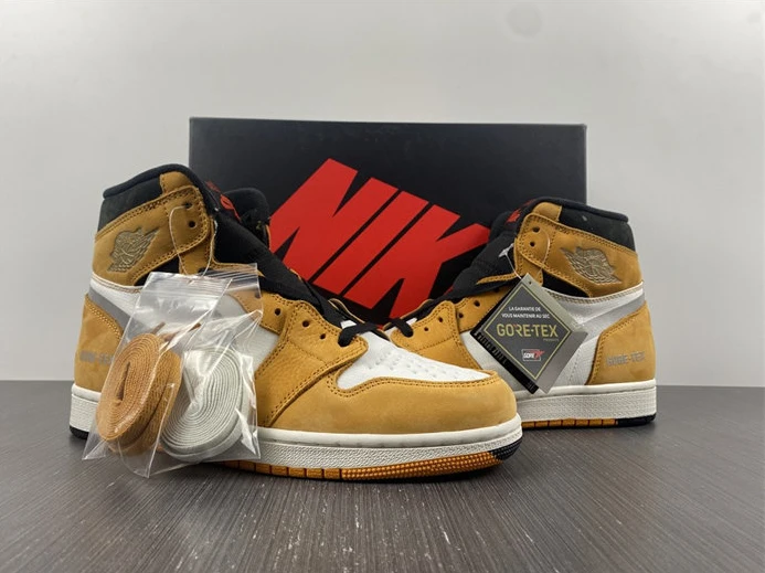 Affordable 8459 Jordan1 Element Gore-Tex Light Curry DB2889- 454