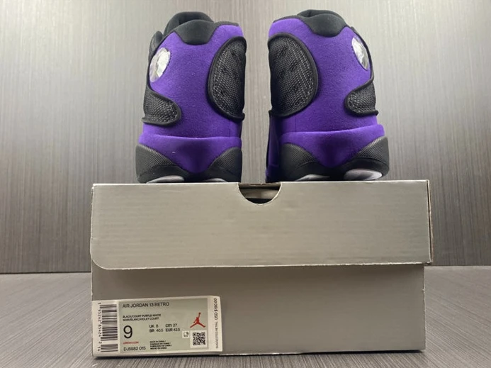 Affordable 9237 Jordan 13 Retro Court Purple DJ5982- 1150