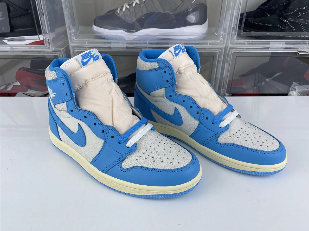 Affordable 9477 GOAT Air Jordan 1 High OG “UNC Reimagined” 413
