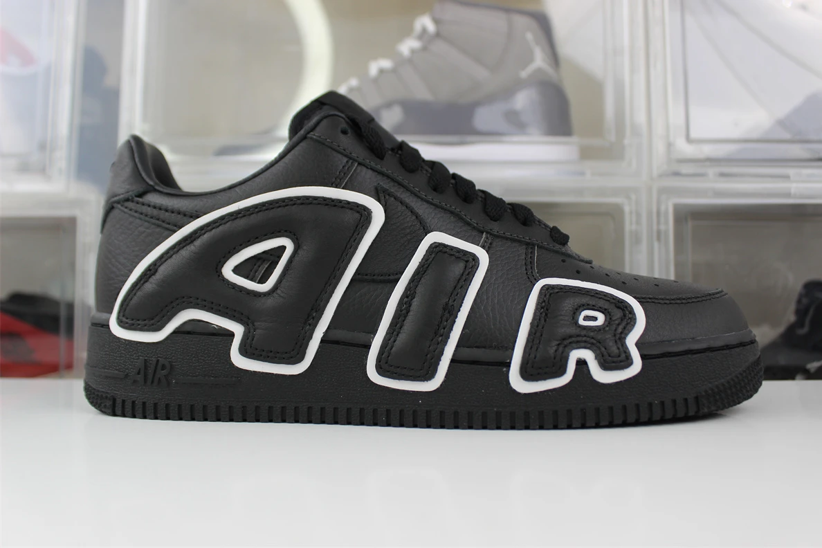 Affordable CPFM x Nk Air Force 1'07 Low Black 3M 2384