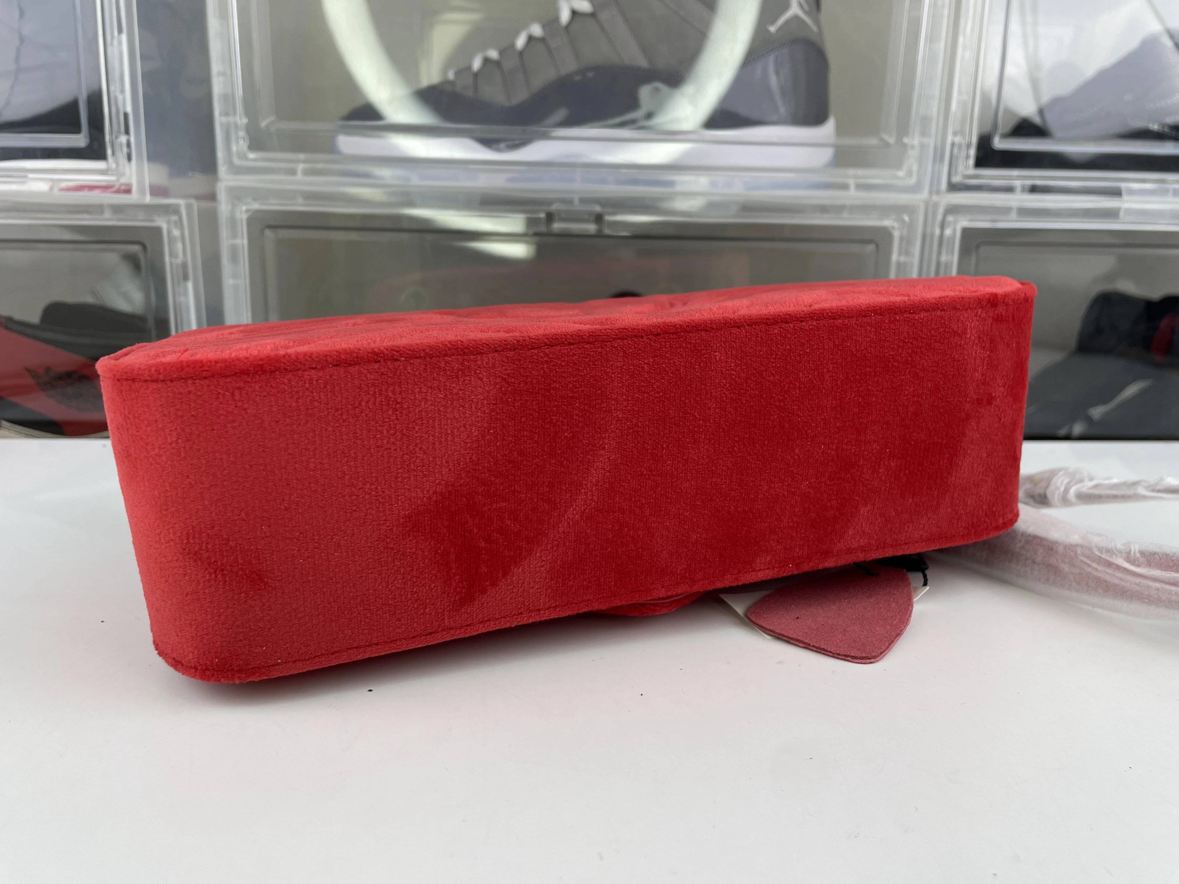 Affordable GUCCI Wine Red Suede bag (26 x 15 x7 cm) 269