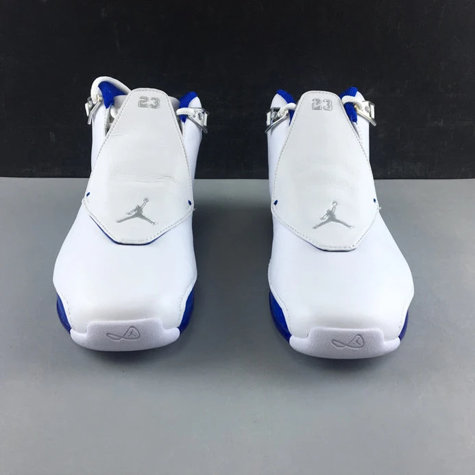 Affordable Jordan 18 Retro White Sport Royal AA2494-106 1199