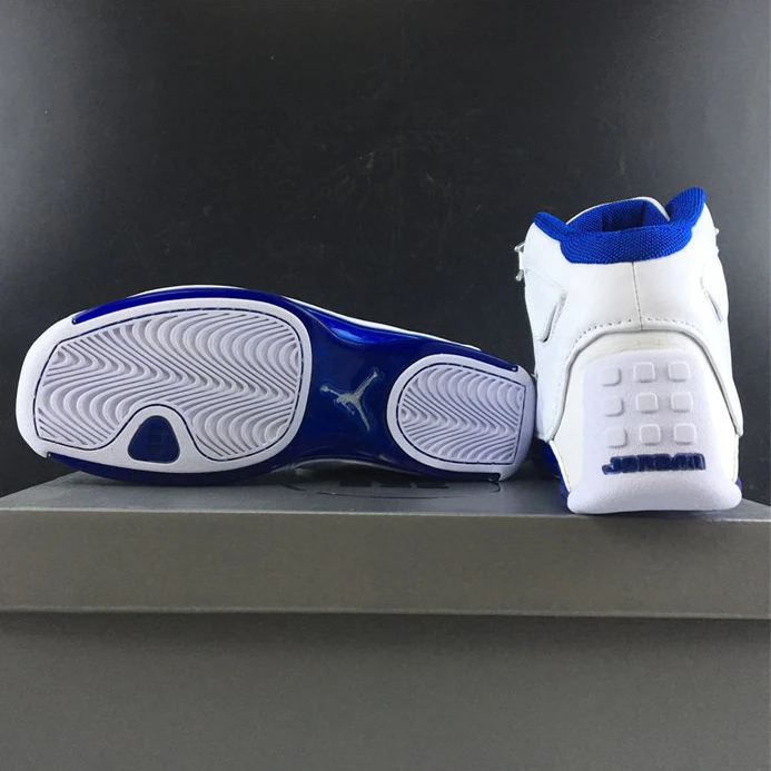 Affordable Jordan 18 Retro White Sport Royal AA2494-106 1199