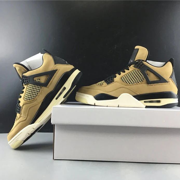 Affordable Jordan 4 Retro Fossil AQ9129-200 899