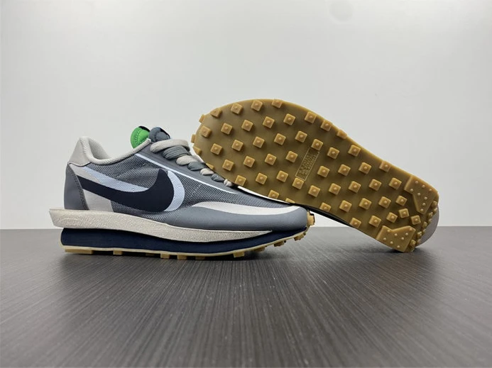 Affordable Nike LD Waffle sacai CLOT Kiss of Death 2 Cool Grey 2705