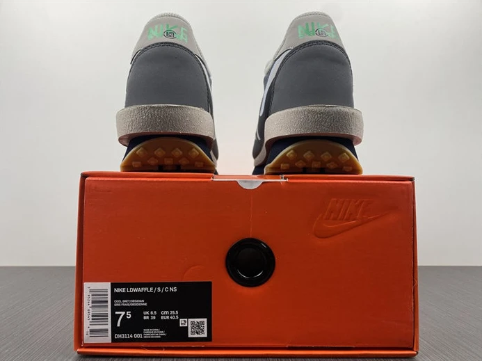 Affordable Nike LD Waffle sacai CLOT Kiss of Death 2 Cool Grey 2705