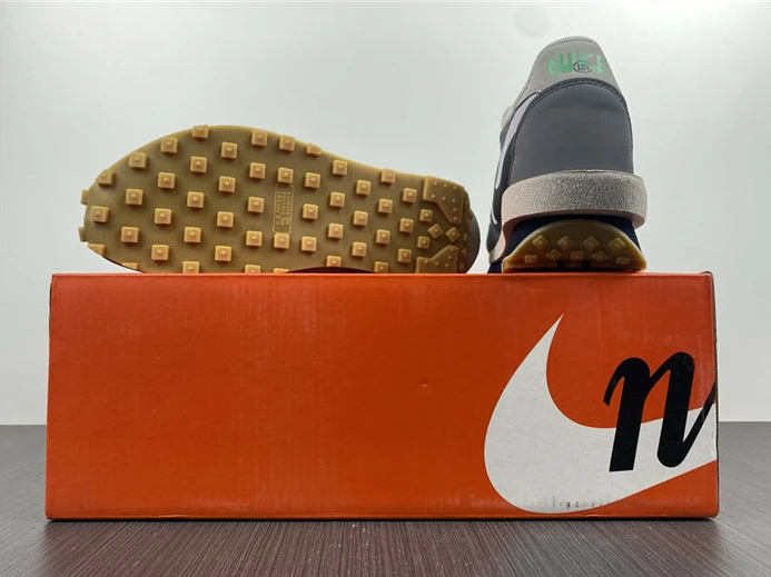 Affordable Nike LD Waffle sacai CLOT Kiss of Death 2 Cool Grey 2705