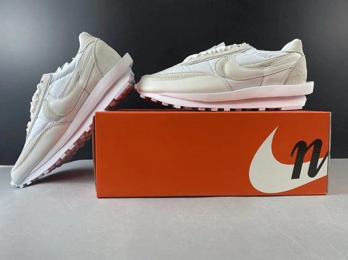 Affordable Nike LD Waffle sacai White Nylon  BV0073-101 2718
