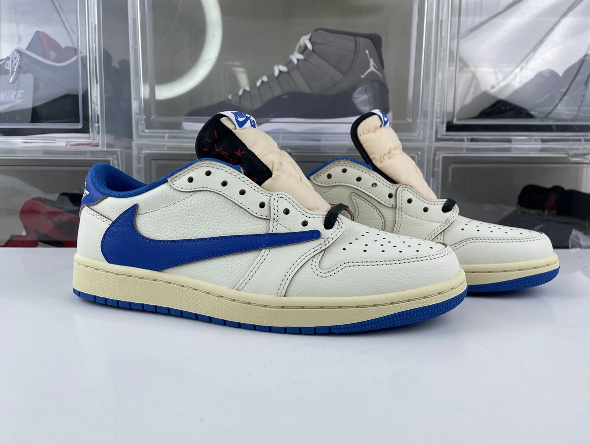Affordable Travis Scott x fragment design x Air Jordan 1 Low OG 567