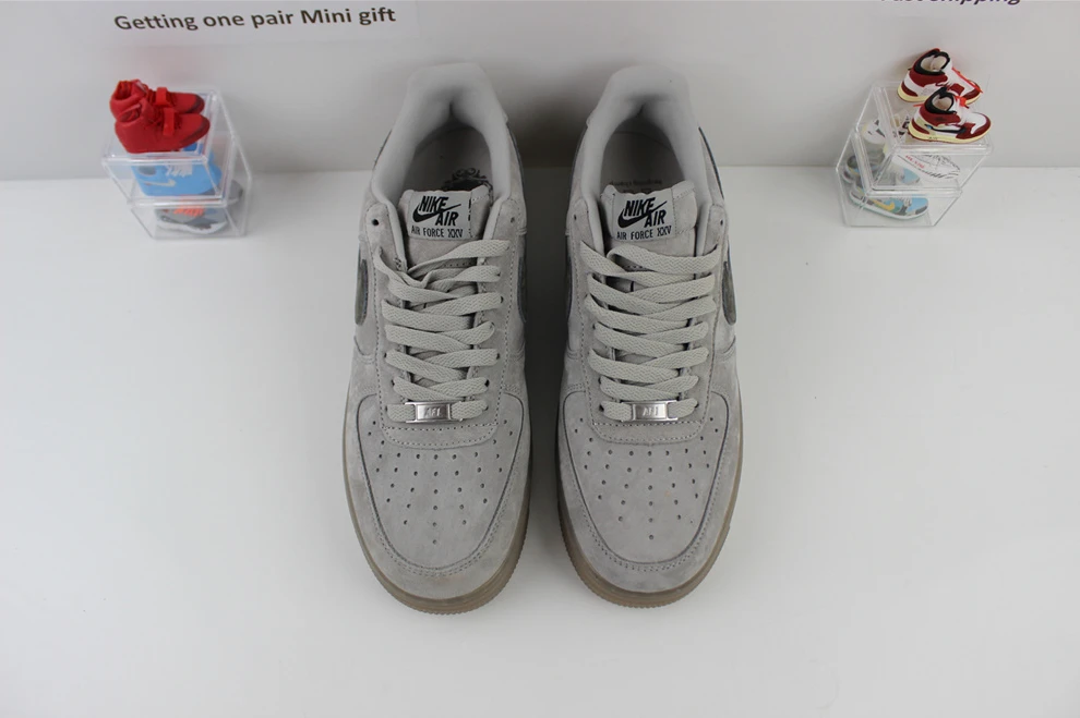 Air Force 1 Mid '07 Grey Seude Comfortable 2390