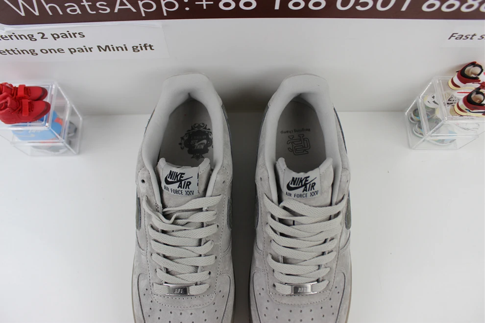 Air Force 1 Mid '07 Grey Seude Comfortable 2390