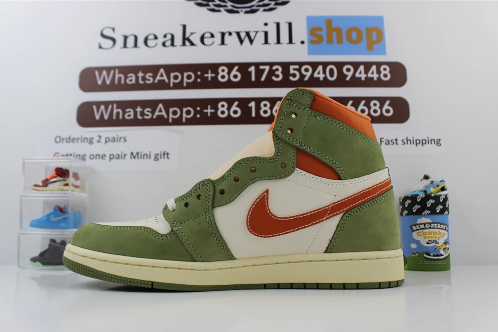 Air Jordan 1 High OG Celadon Fashionable 394