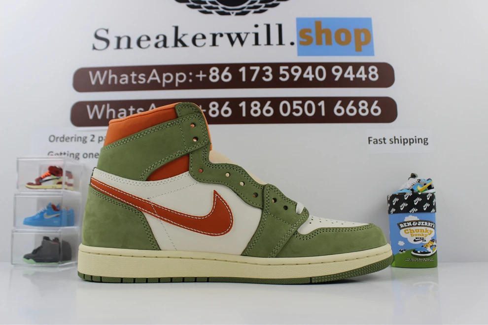 Air Jordan 1 High OG Celadon Fashionable 394