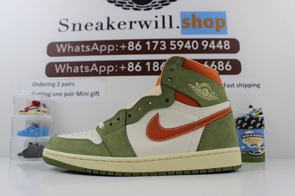 Air Jordan 1 High OG Celadon Fashionable 394
