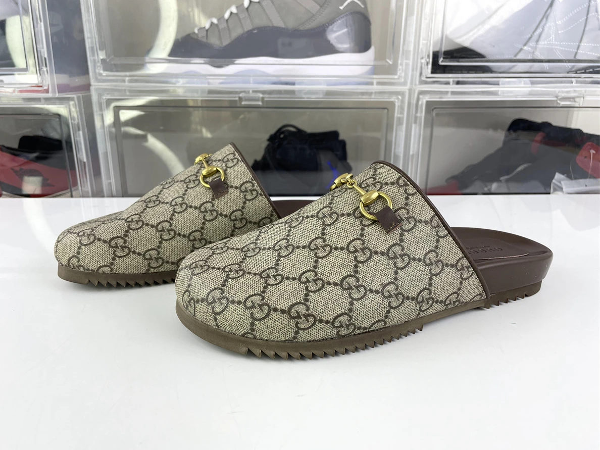 AllSeason 1239 GUCCI Love Parade Brown tan slipper 87