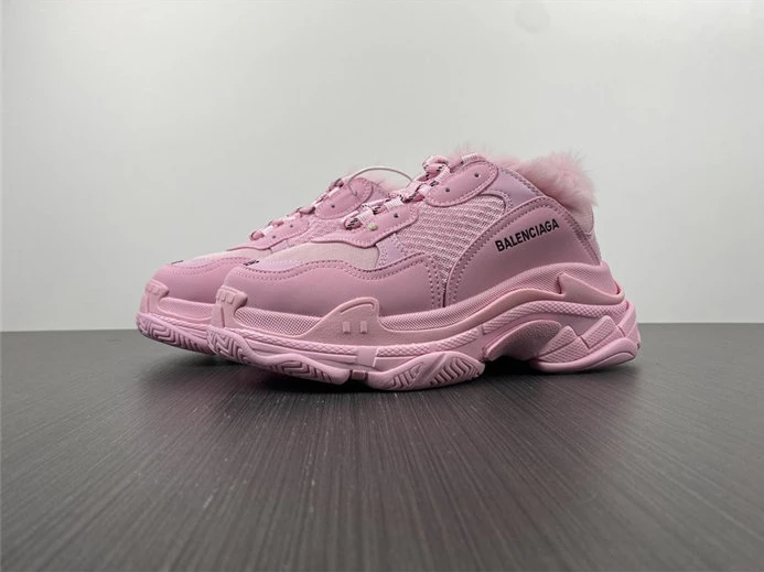 AllSeason 1339 BLCG Triple S Fake Fur Pink  668562 W3CQ5 3361