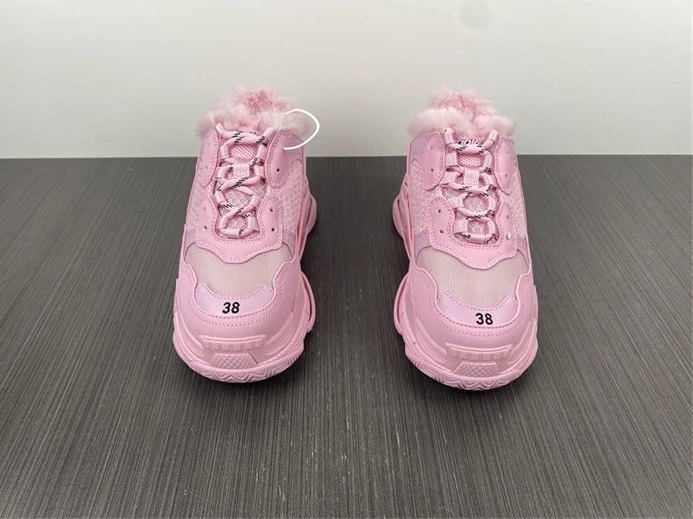AllSeason 1339 BLCG Triple S Fake Fur Pink  668562 W3CQ5 3361