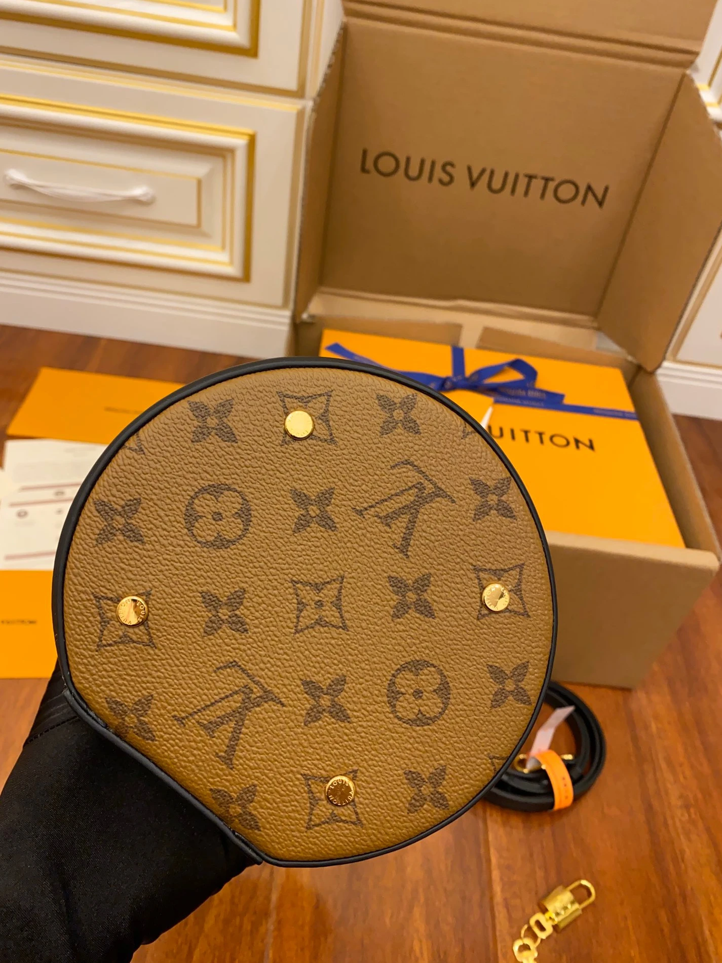 AllSeason 1727 Canne with Monogram material (15cm x 17cm x 15cm) 296