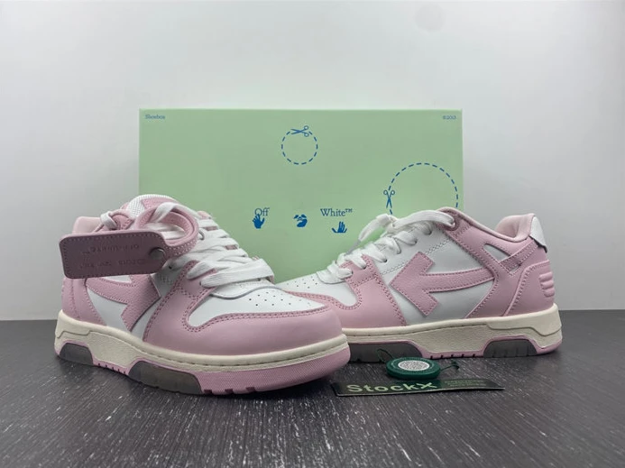 AllSeason 1905 OFF-WHITE OOO Low Out Of Office White Pink OWIA259R21LEA 1425