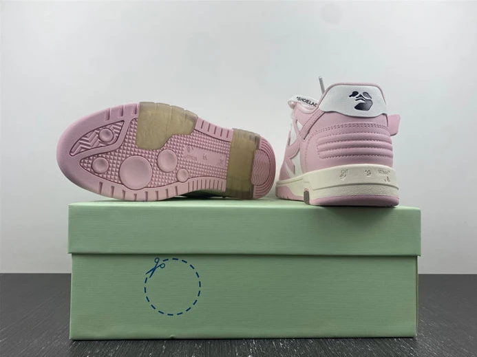 AllSeason 1905 OFF-WHITE OOO Low Out Of Office White Pink OWIA259R21LEA 1425