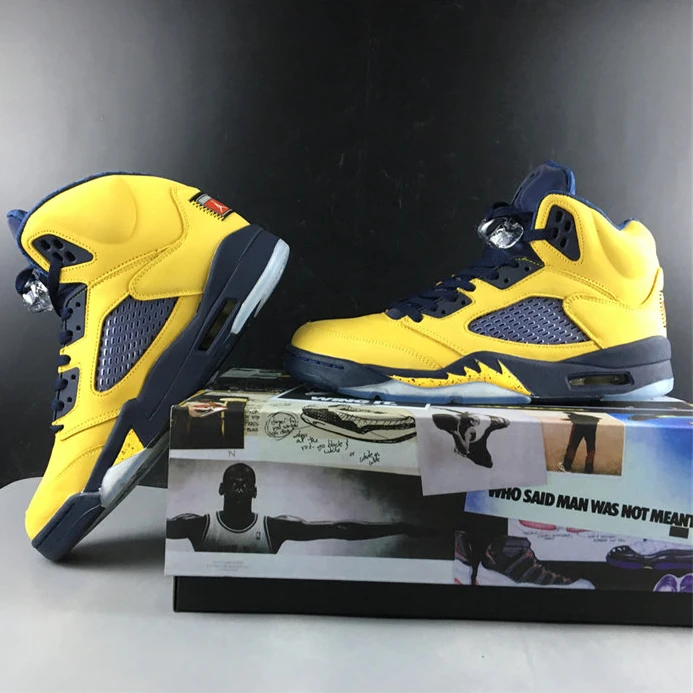 AllSeason 1968 Jordan5 Retro Michigan CQ9541- 975
