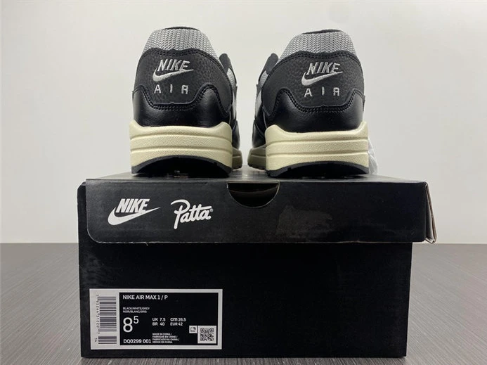 AllSeason 2750 Nike Air Max 1 Patta Waves Black DQ0299- 2556