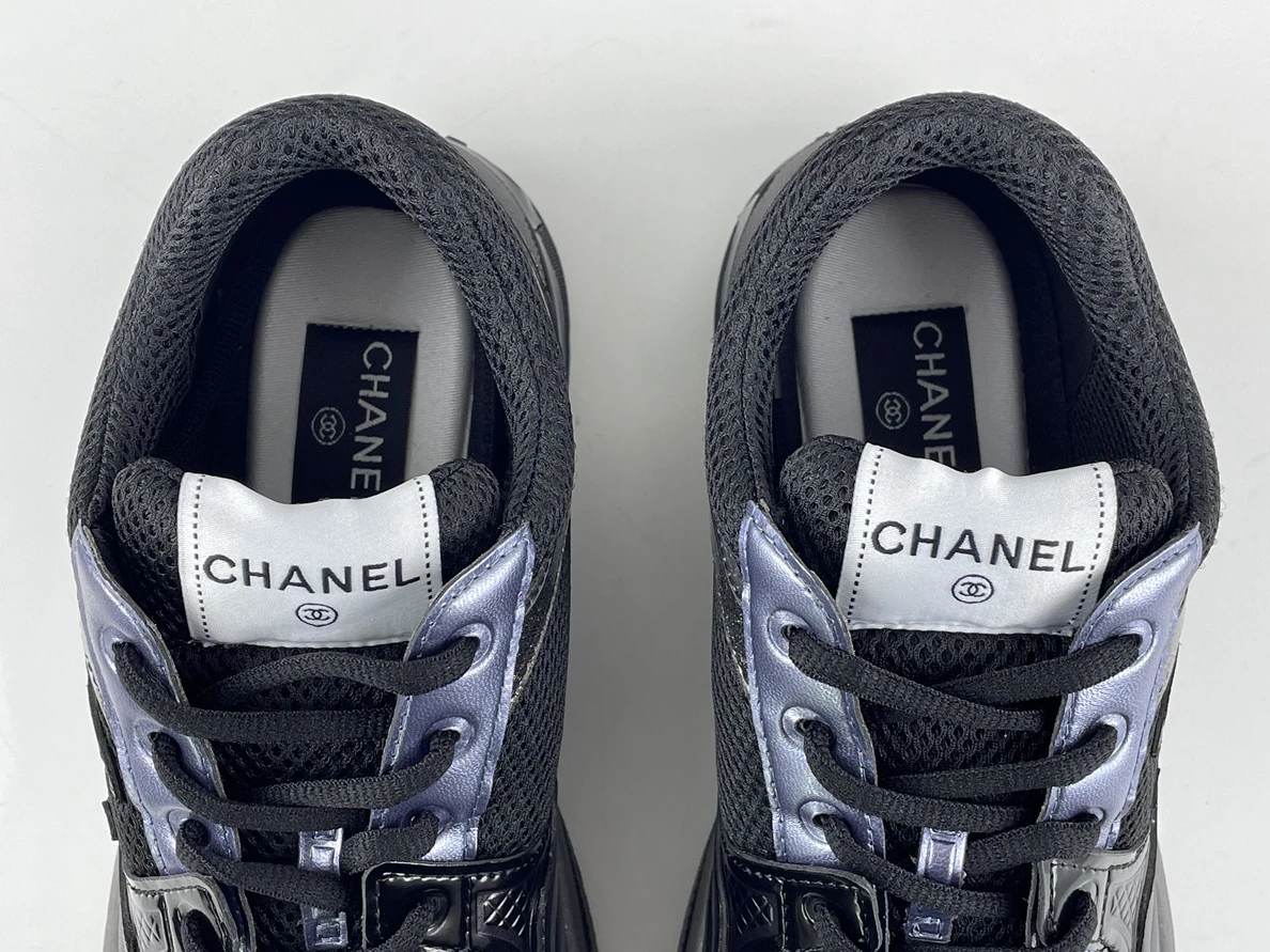 AllSeason 3669 Chanel Black Purple shoes 1225