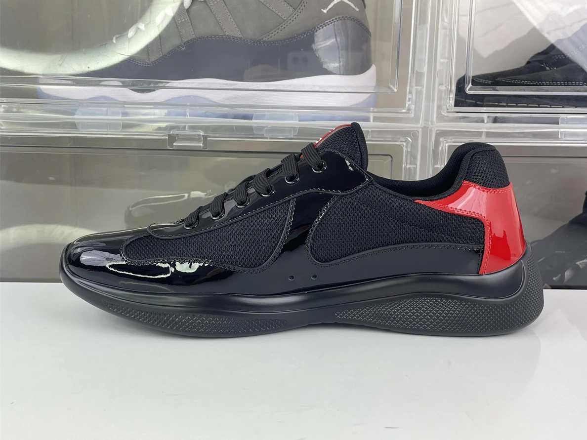 AllSeason 397 PRADA America Cup Black with Red heel 355