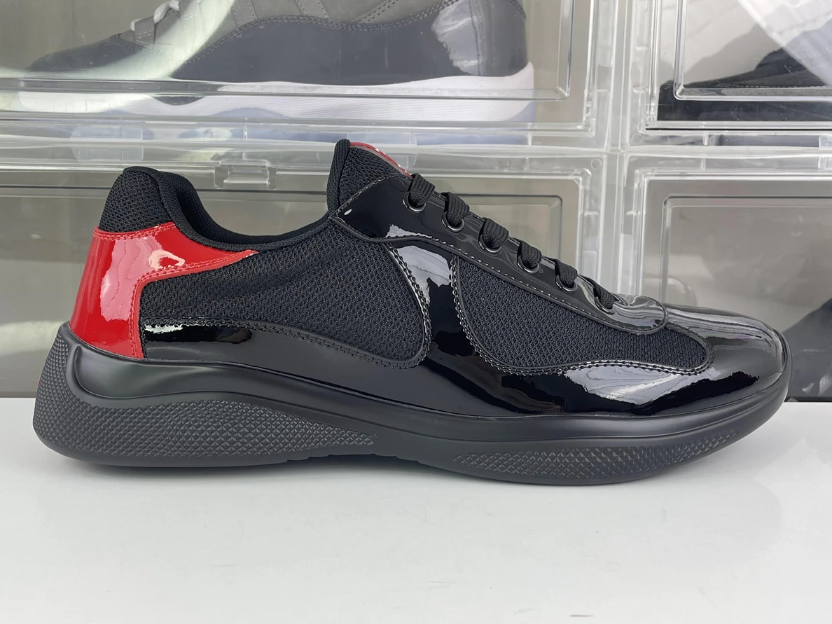 AllSeason 397 PRADA America Cup Black with Red heel 355