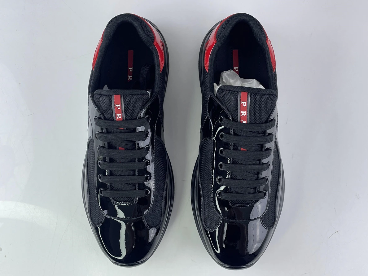 AllSeason 397 PRADA America Cup Black with Red heel 355