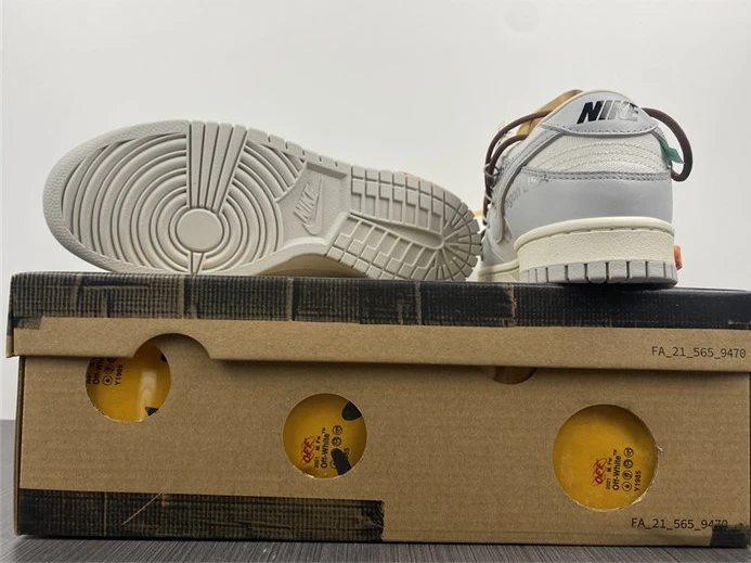 AllSeason 4467 Nike Dunk Low Off-White Lot 46 DM1602- 1918