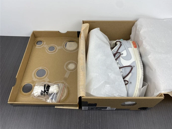 AllSeason 4467 Nike Dunk Low Off-White Lot 46 DM1602- 1918