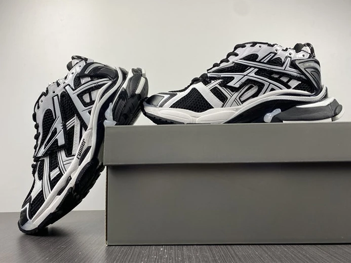 AllSeason 6685 BLCG Runner White Black White  677403 W3RB2 3458