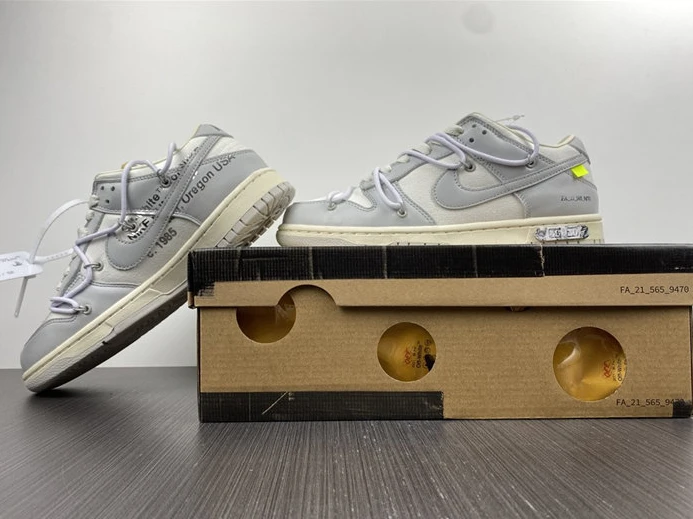 AllSeason 6863 Nike Dunk Low Off-White Lot 49 DM1602- 1906