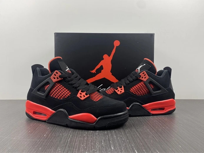 AllSeason 8957 Jordan 4 Retro Red Thunder CT8527- 872