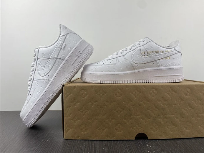 AllSeason LV Nike Air Force 1 Low By Virgil Abloh White 2424