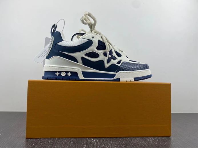 AllSeason Louis Vuitton LV Skate Sneaker Marine White 1AARRL 1514